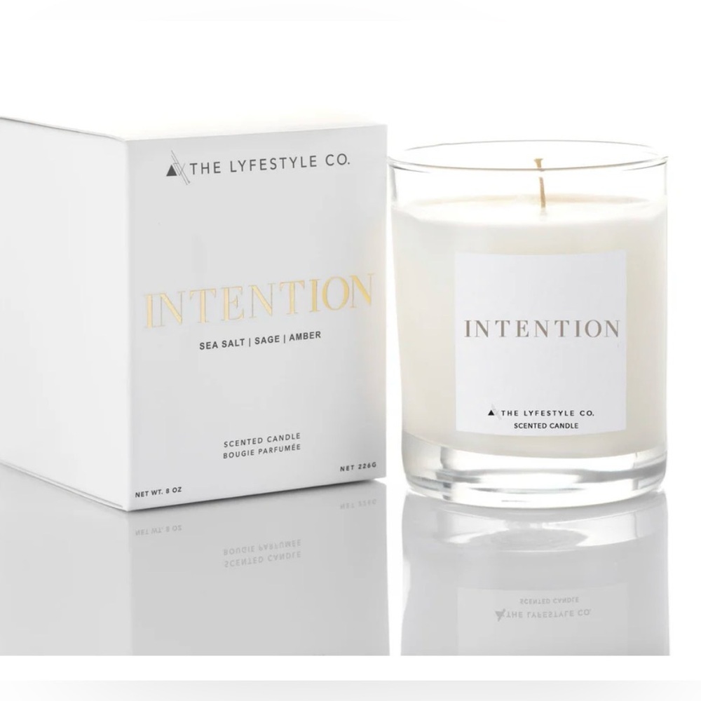 The Lyfestyle Co. INTENTION Scented Candle 50ml/1.7oz new in box